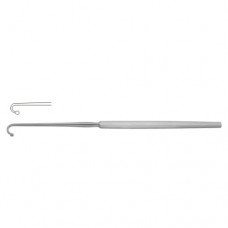 Fomon Alar Hook Button End Stainless Steel, 17 cm - 6 3/4"